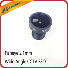 1/2. 5 5.0MP 2,1 мм 150 градусов широкоугольный CCTV F2.0 объектив с фиксированной платой добавить 650nm ИК фильтр для автомобильных линз CCTV AHD/TVI/CVI IPC