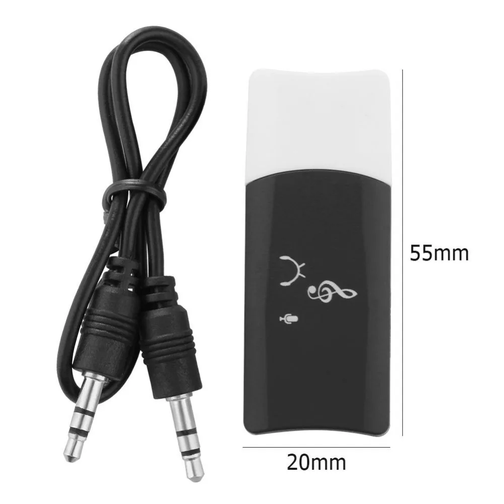 

2 in 1 USB Wireless Bluetooth4.0 High speed Music Stereo Adapter Audio Receiver Dongle for Notebook PC