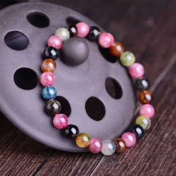

High Quality 6-10mm Natural tourmaline crushed gravel crystal fit for fashion jewelry bracelet