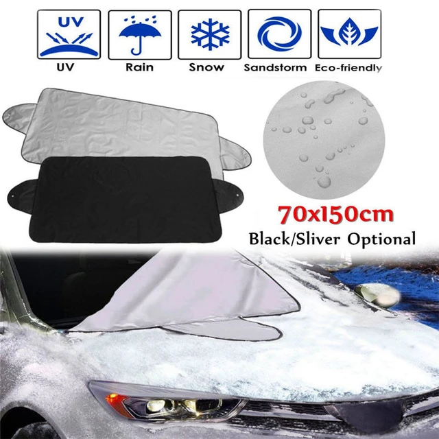 Magnetic Car Snow Shield Frost Prevention Front Windshield Sunshade  Thickened Snow Shield Car Coat Snow Ice Protector Cover - AliExpress