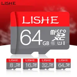 LISHE Высокое качество карта памяти micro sd 128 Гб 64 Гб SDXC SDHC дешевая micro sd карта 64 Гб 128 ГБ для телефона/планшета/ПК