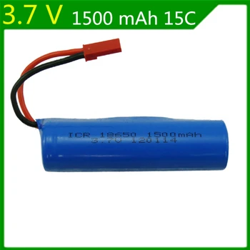 

3.7V 1500mAH Remote control helicopter aircraft cylindrical lithium battery 3.7V 1500mAH 15C discharge lithium iron 18650