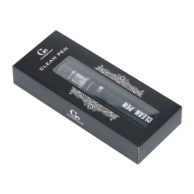 Greenlightvapes G9 Clean Pen Ceramic Quartz Heating Coil Atomizer Pocket Vaporizer Wax Vape 1000mAh Battery Smoking Big Vapor Greenlightvapes G9 Clean Pen Ceramic Quartz Heating Coil Atomizer Pocket Vaporizer Wax Vape 1000mAh Battery Smoking Big Vapor