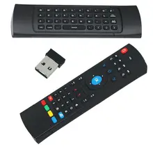 Anewkodi 2.4GHz IR MX3 Remote Control Air Mouse MX3Wireless Flying Double Keyboard for XBMC Android Mini PC TV Box free shipping