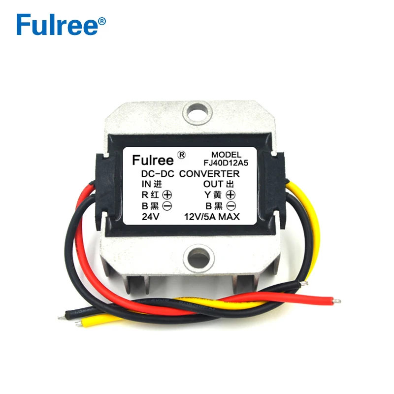 DROK 091016 DC-DC Buck Converter 4-38V Step-down Voltage Regulator Module Adjustable Current 5A