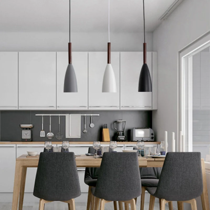  LukLoy Modern Pendant Lights LED Kitchen Light LED lamp Bedside Hanging Lamp Ceiling Lamps Bedroom  - 32909964361