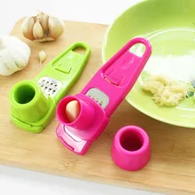 Fácil herramienta de la cocina ajo prensa alimentación slicer vegetales ajo Peeler Venta caliente gadgets de cocina