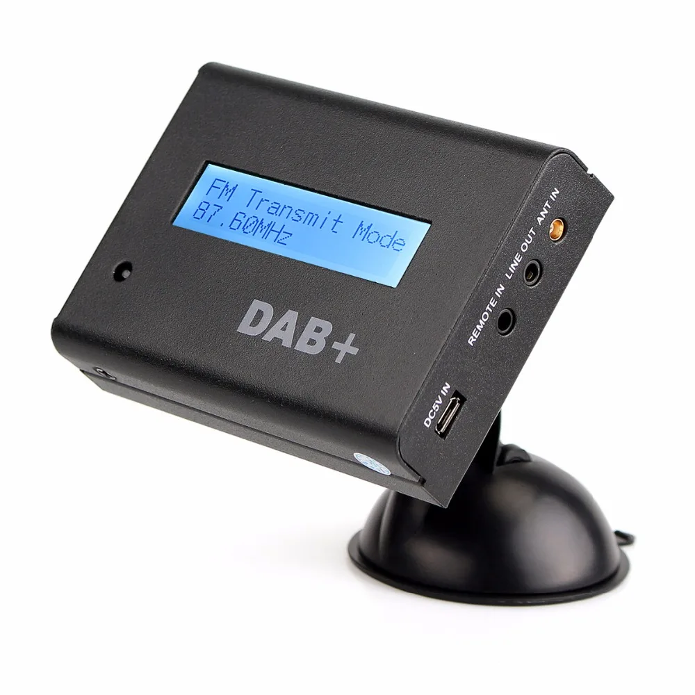 

Digital DAB Radio Tabletop DAB+ Receiver for Car Mp3 Player Radio Receiver Tuner With FM Transmitter Include Antenna Y4421A