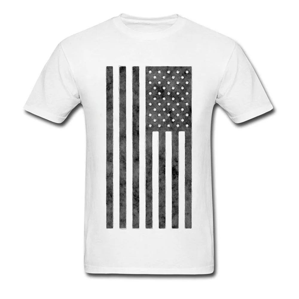Grunge Style American Flag Birthday April FOOL DAY 100% Cotton O-Neck Men Tops & Tees Tops Tees Cheap Short Sleeve T-shirts Grunge Style American Flag white