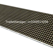 F3.75/P4.75 Крытый точечно-матричный только красного цвета Светодиодная панель экран модуль-304*76 мм-высокое качество