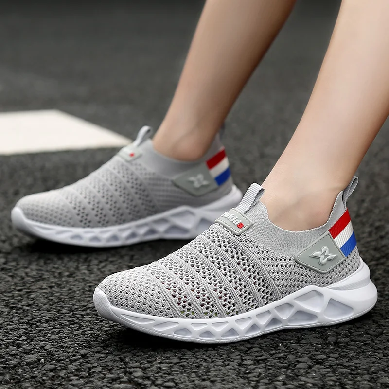 

kids shoes 2019 autumn new fashion wild boys girls sports casual students mesh breathable non-slip soft bottom Children's shoes