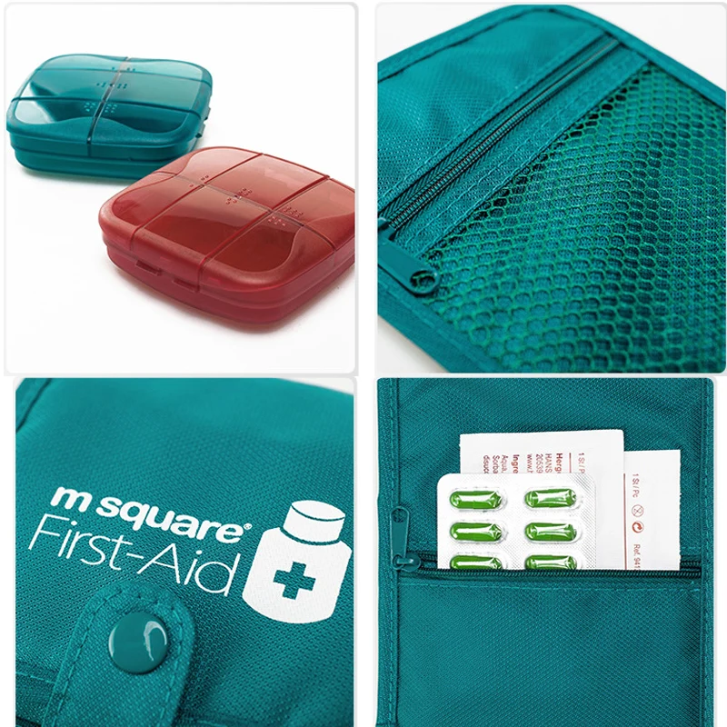 Портативный таблетки для хранения наркотиков Коробки путешествия пакеты pill случае Пластик Medicine сумка Box первой помощи аварийный контейнер