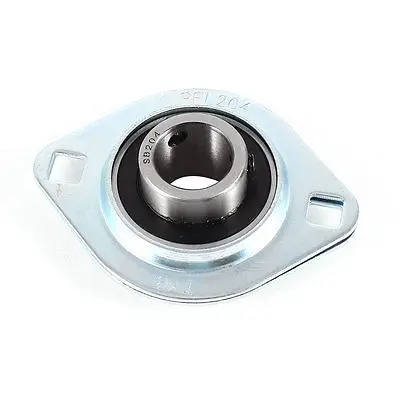 

SBPFL204 Pressed Steel Dual Bolt Flanged Pillow Block Bearing 20mm Inner Dia
