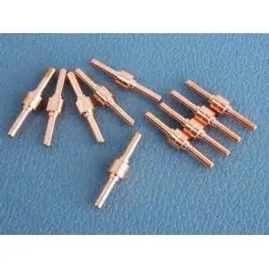 

PT31/JG40 Short Nozzle 30 pcs + Short Electrode 30pcs +Shield 5pcs+Swirl Ring 10pcs, Air Cooled Plasma Cutting Torch 40A