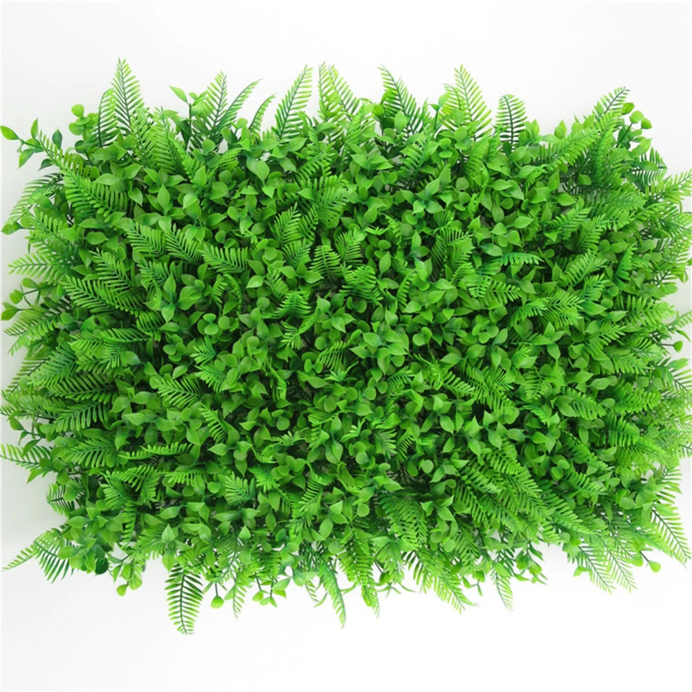 Hot Sales 40*60 cm Simulation Artificial Green Lawn Plastic For Wedding Hotel Background Home Garden Wall Decoration - Цвет: A8