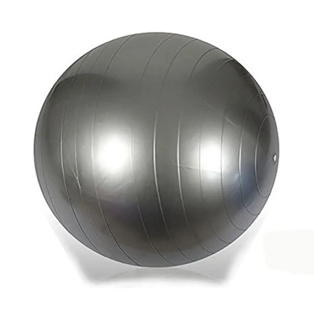Fruscle® Gymnastikball Schwangerschaftsstuhl Geburtsball für Stabilität Balance mit Aluminium Handpumpe und Chinile Abdeckung Anti-Burst Yogaball