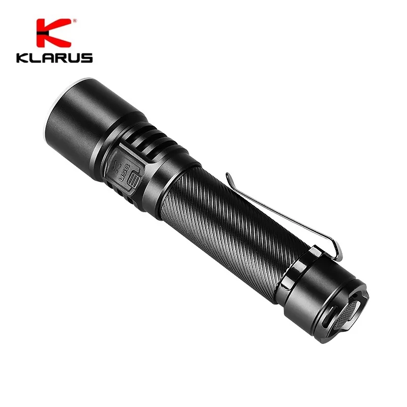 Оригинал Klarus ST15R светодиодный фонарик CREE XP L HD V6 1200 люмен перезаряжаемый с