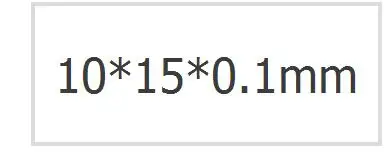 Платиновый электрод 10*10*0,1 мм Платиновый лист электрод PT электрод Платиновый лист помощник электрода - Цвет: Коричневый