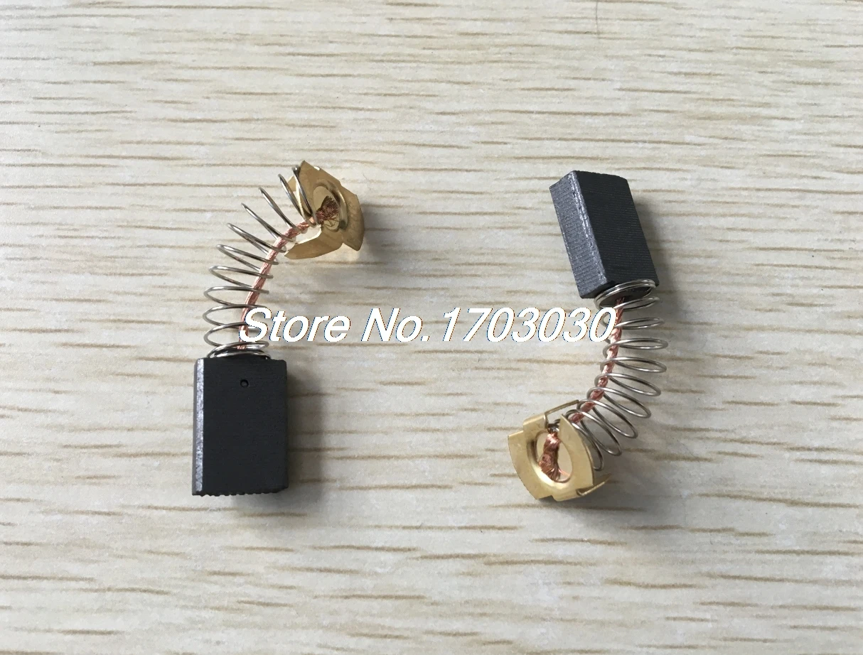 Pièces de rechange pour collecteur de poussière, 6 pièces, 5mm x 11mm x 16mm, brosse en carbone