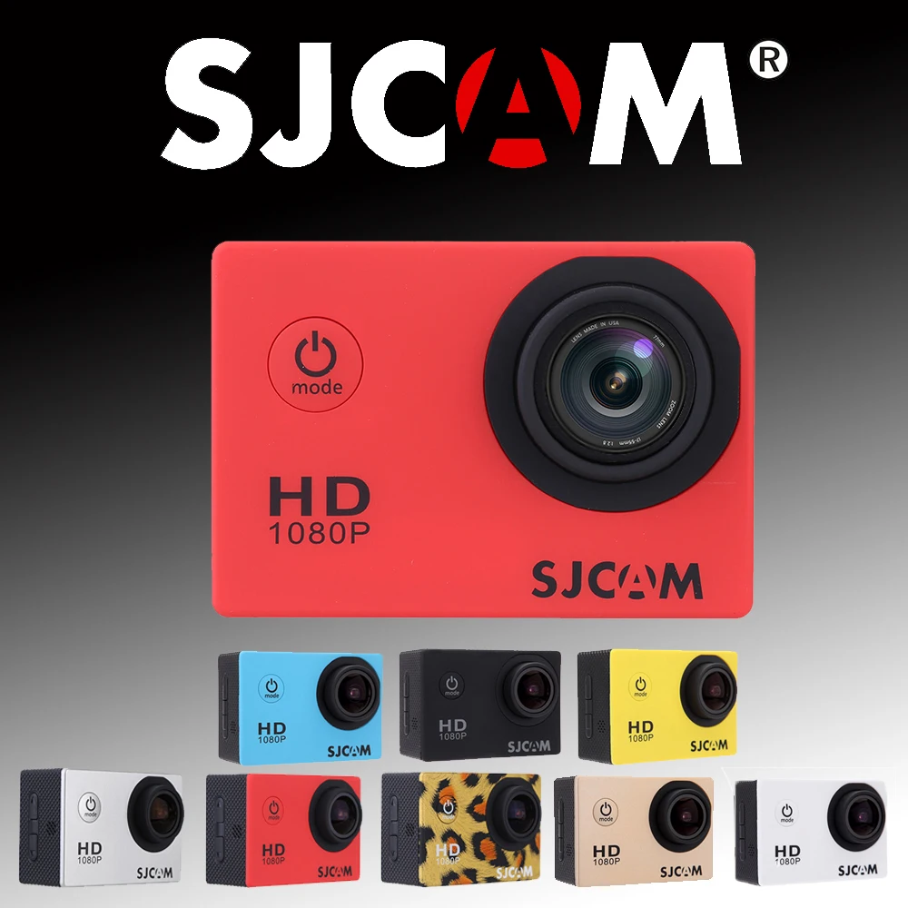 Оригинальная SJCAM SJ4000 экшн Камера 2," ЖК-дисплей Экран 1080 P HD камера для дайвинга на глубину до 30 м Водонепроницаемый мини-камера SJ 4000 Cam Спортивная экшн-камера DV