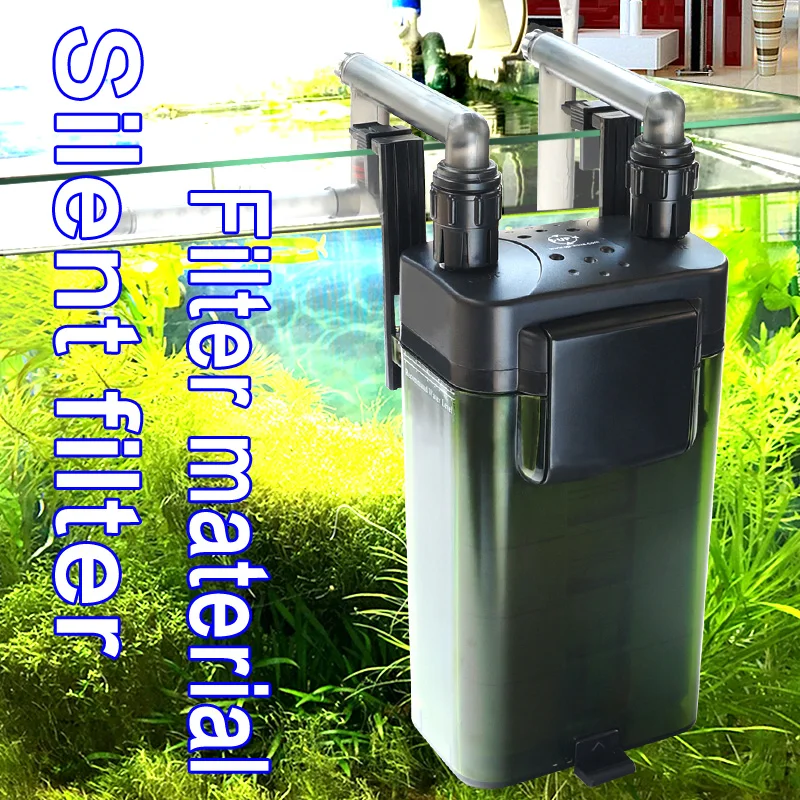

UP EX-450 fish tank filter barrel Aquarium mute external filter Aquarium circulating water purification equipment with material