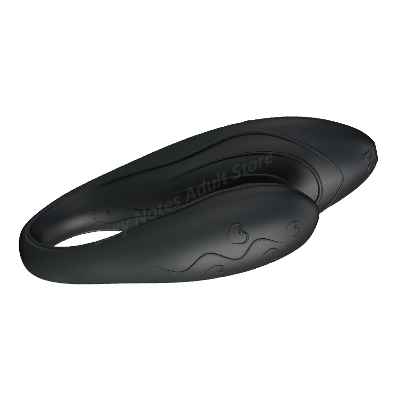 New Couples Black Vibrator Silicone C Type G Spot Stimulator Wireless Remote Control 3Speed Plus 30 Mode We Vibe 4 Adult Sex Toy