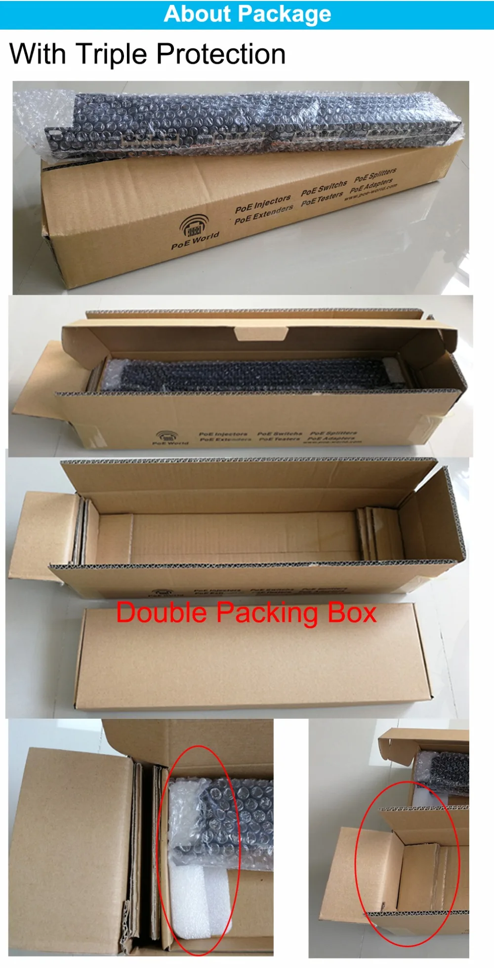 Package for 16 port 
