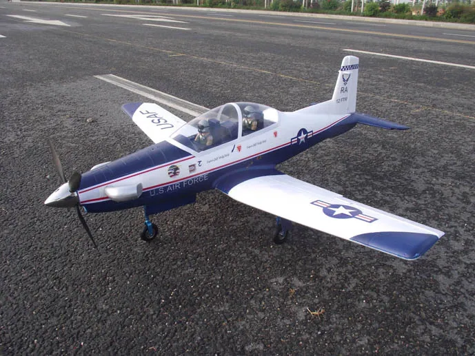 Pilatus T 6 Warbird Trainer Electric RC Airplane Aircraft Plane Models PNP Version With Motor