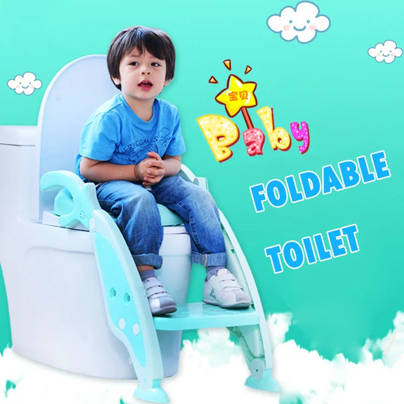 

Baby Cushion Traveler Foldable Padded Toilet Baby Potty Soft Seat