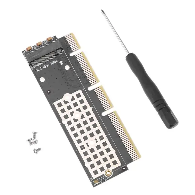 Cheap M.2 NGFF NVMe SSD to PCI-E PCIe PCI Express 3.0 X16/X8/X4 Expansion Card Adapter for 1U/2U Server and PC Cheap M.2 NGFF NVMe SSD to PCI-E PCIe PCI Express 3.0 X16/X8/X4 Expansion Card Adapter for 1U/2U Server and PC