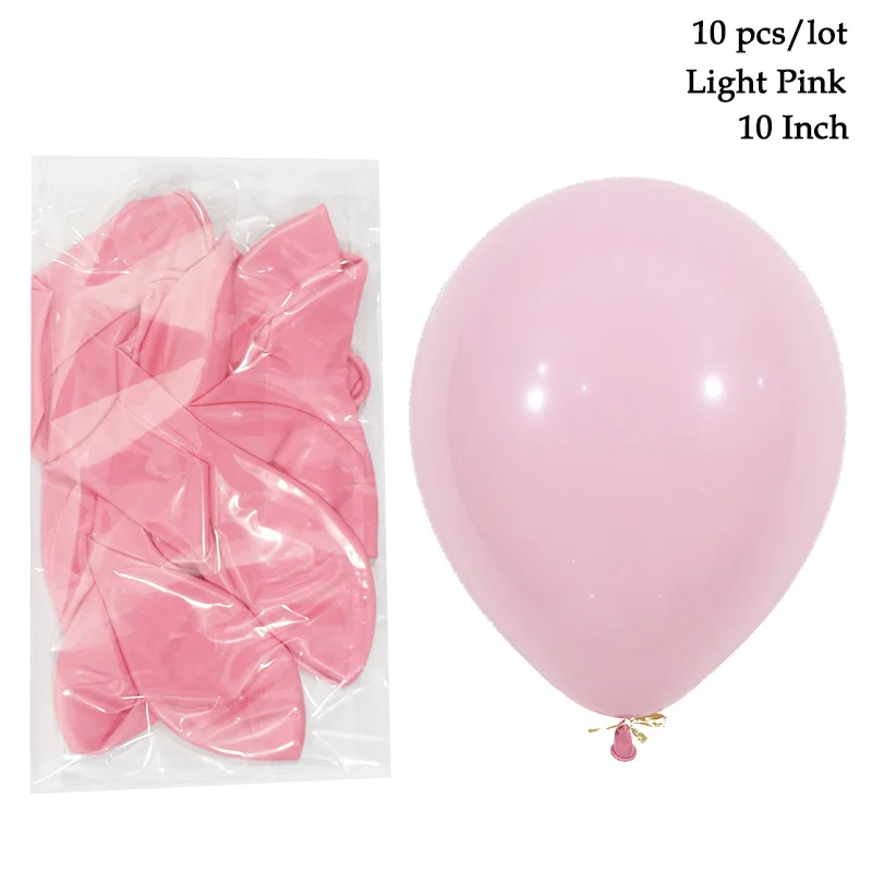 1st на день рождения воздушные шары От 1 до 9 лет на день рождения воздушные шары Для мальчиков и девочек дети баннеры для дня рождения вечерние украшения шарики в форме цифр - Цвет: light pink