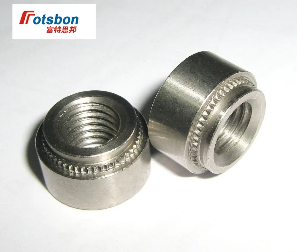 

500pcs CLS-M3.5-0/CLS-M3.5-1/CLS-M3.5-2 Self-clinching Nuts Nature Stainless Steel Press In Nuts PEM Standard Wholesales