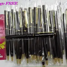 Новые ручки для продажи 10000 шт дешевый торговый показ giveaways diy Свадебные Вечерние подарки на заказ с вашим текстом DHL