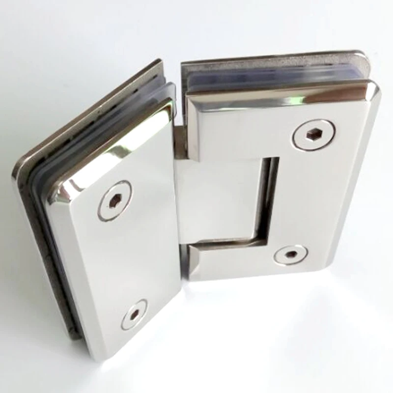 135 Degree Shower Door Hinge Glass Clamp 304 Stain...