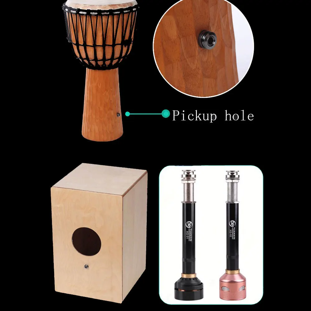Профессиональный звукосниматель для Cajon барабан Африканский барабан и коробка барабан акустический звук коробка усилитель преобразователя