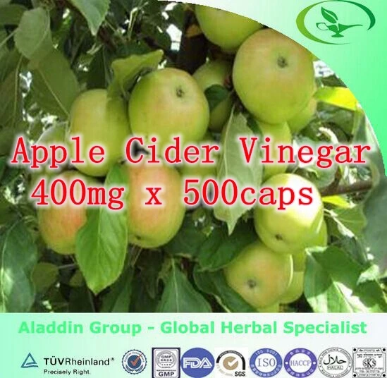 

5packs High Potency Apple Cider Vinegar 400mg x 500caps for weight loss