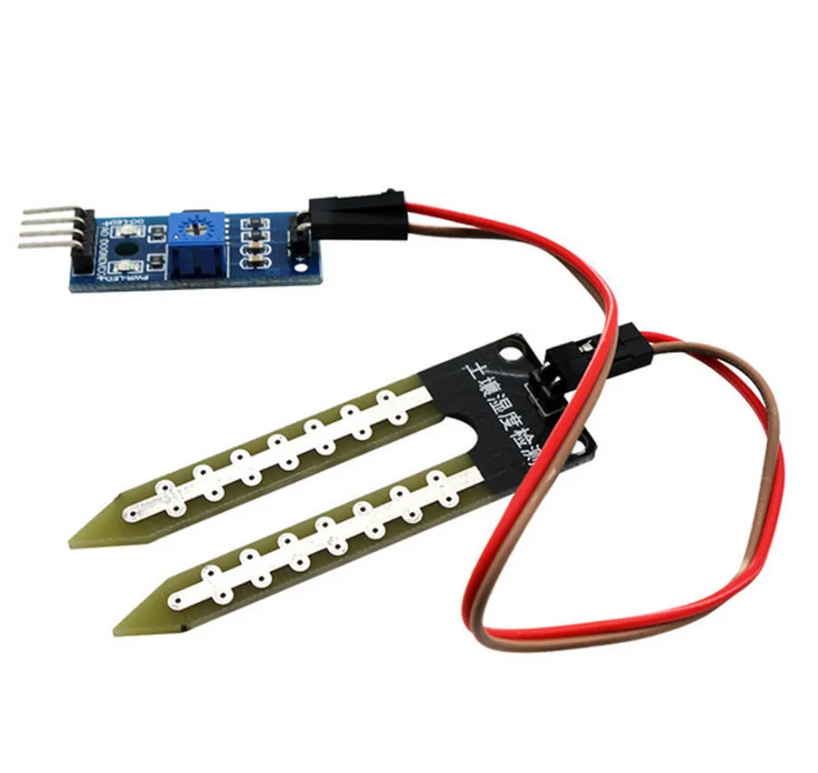 1pcs Testing module of soil hygrometer Robot intelligent car Soil moisture sensor For arduino