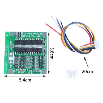 

New 4S 30a 14.8v Li-ion Lithium Battery Bms Pcb Protection Board Cell Balance