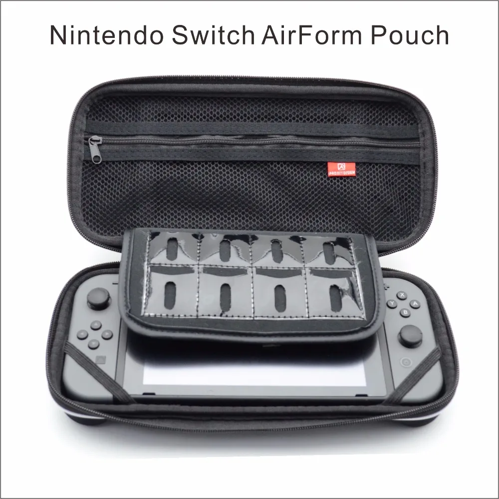 Yoteen Airform сумка для nintendo Switch чехол для переноски защитный жесткий портативный дорожный Чехол с 8 слотом для карт аксессуары карман