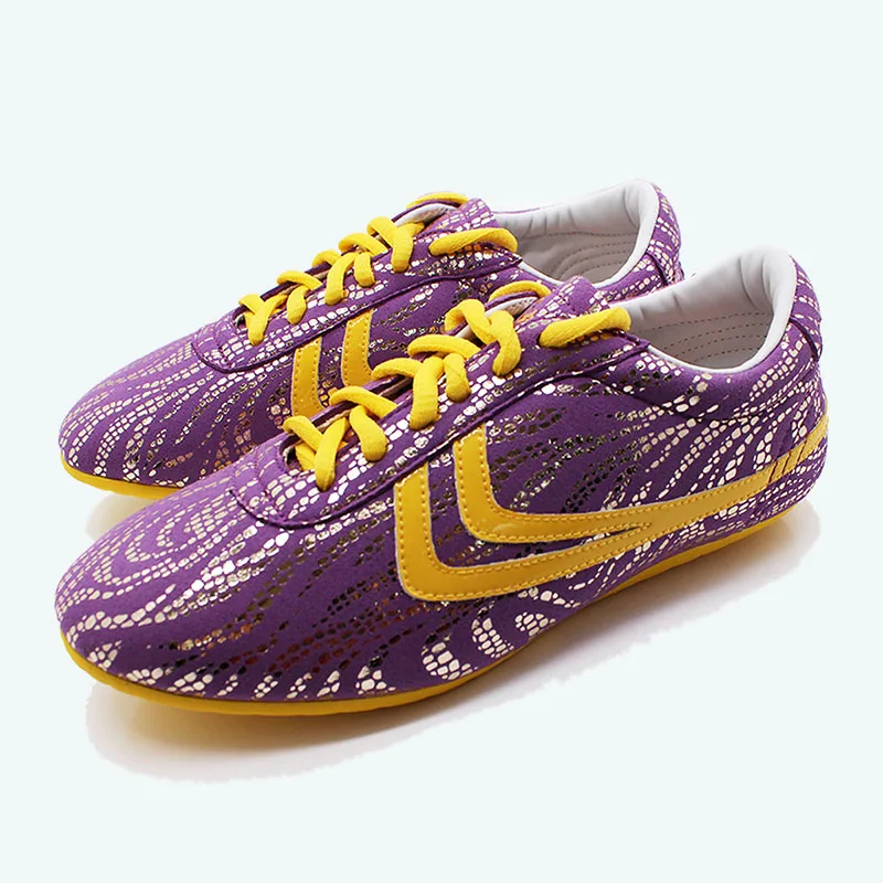 purple Ушу обувь Китайская ушу Кунг Фу поставка ccwushu taichi taiji nanquan changquan обувь для боевых искусств - Цвет: purple