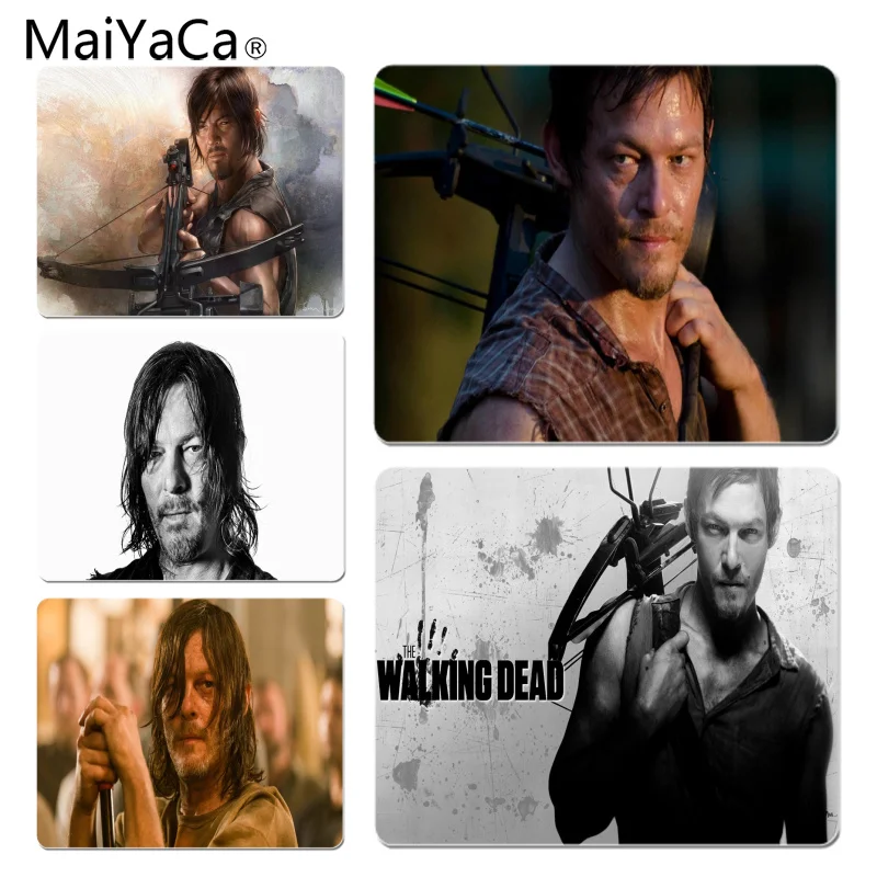 

MaiYaCa The Walking Dead Daryl Large Mouse pad PC Computer mat Size for 18x22x0.2cm Gaming Mousepads