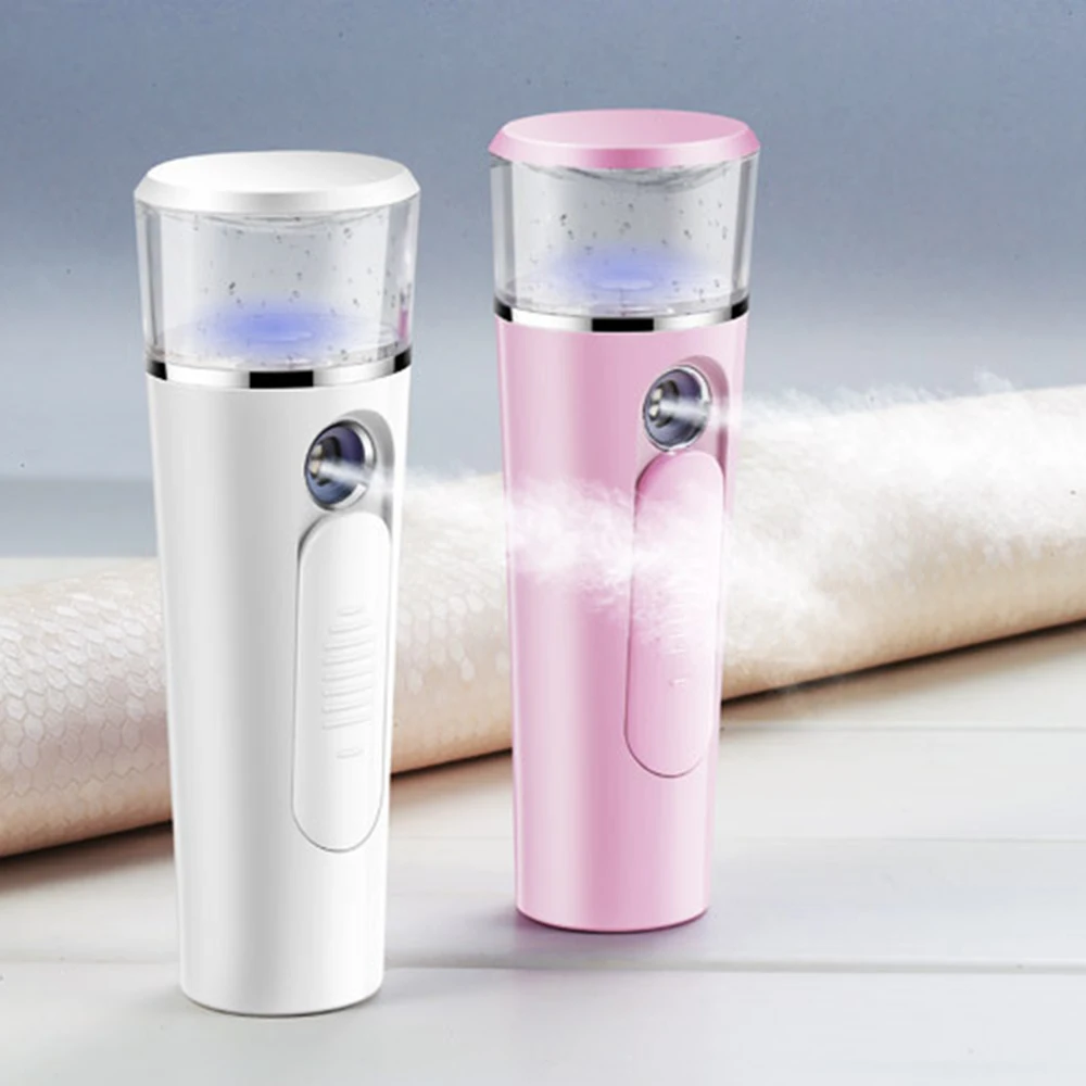 

Portable Hand-held Nano Sprayer Steam USB Rechargeable Mobile Beauty Equipment Moisturizing and Hydrating Face Skin Care Tools