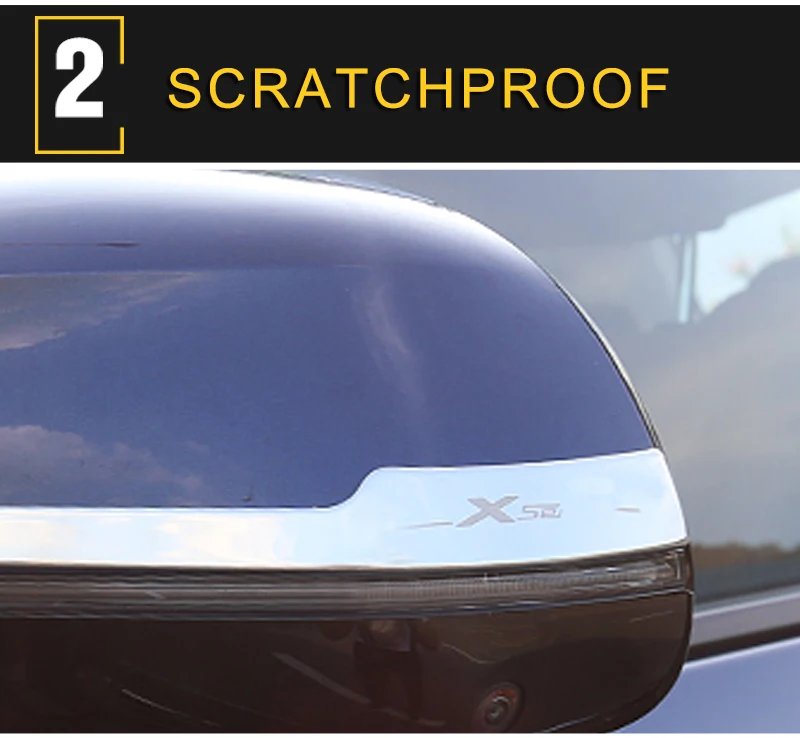 Для BMW X5 2019 автомобилей Стайлинг Зеркало заднего вида против царапин накладка покрышка Frame Стикеры внешние аксессуары