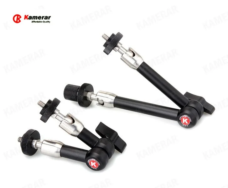 

Kamerar 7" 11" inch Articulating Magic Friction Arm Work with DSLR Camera Shoulder Rig Cage LCD Monitor LED Light Strong durab