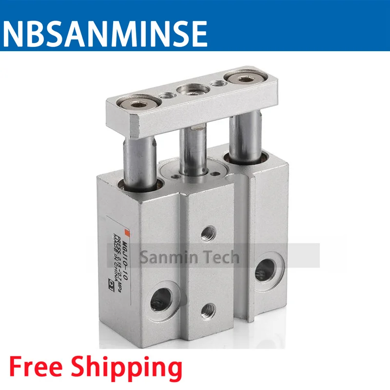 MGJ Miniature Guide Rod Cylinder Mini Pneumatic Compressed Type SMC