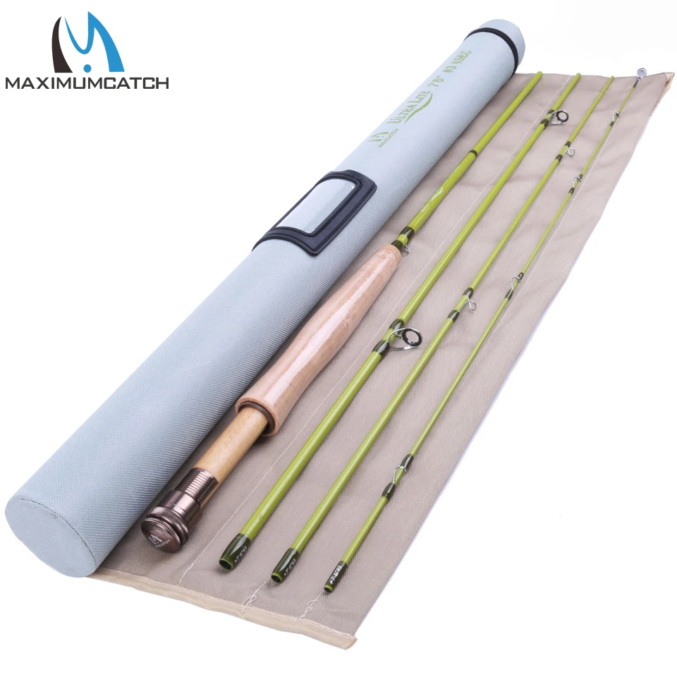 Maximumcatch 2/3WT Fly Rod 6' / 6'6"/ 7' / 7'6" Fly Fishing Rod & Rod Tubein Fishing Rods from