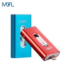 MGL OTG USB флеш-накопитель Usb 2,0 флеш-накопитель для iPhone/iPAD/Android смартфонов/планшетов/ПК 8 ГБ 16 ГБ 32 ГБ 64 Гб 128 ГБ флешка