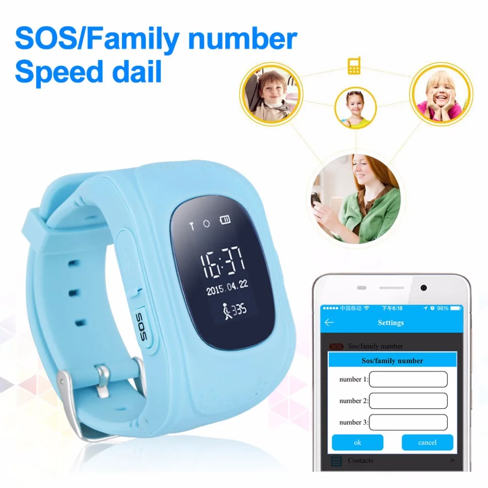 Smart Phone font b Watch b font Children Kid Wristwatch G36 Q50 font b GSM b