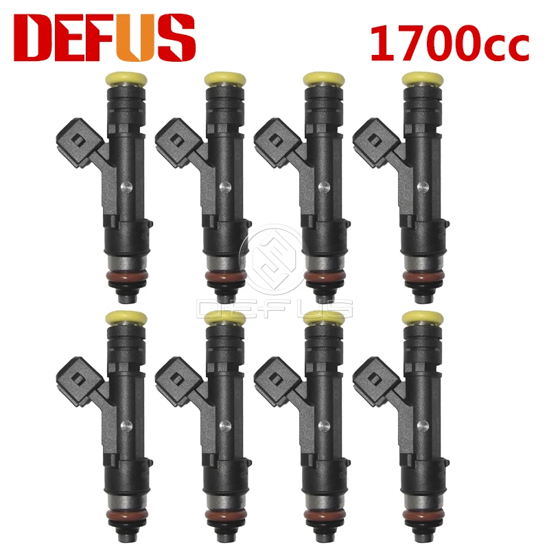

8X 1700cc 160lb Bico CNG Fuel Injector 0280158827 EV1 E85 Alcohol For Fiat IVECO OPEL VAUXHALL V W Engine Nozzle Injection Value
