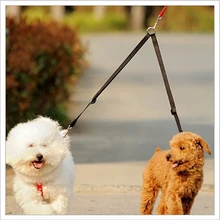 double hook leash